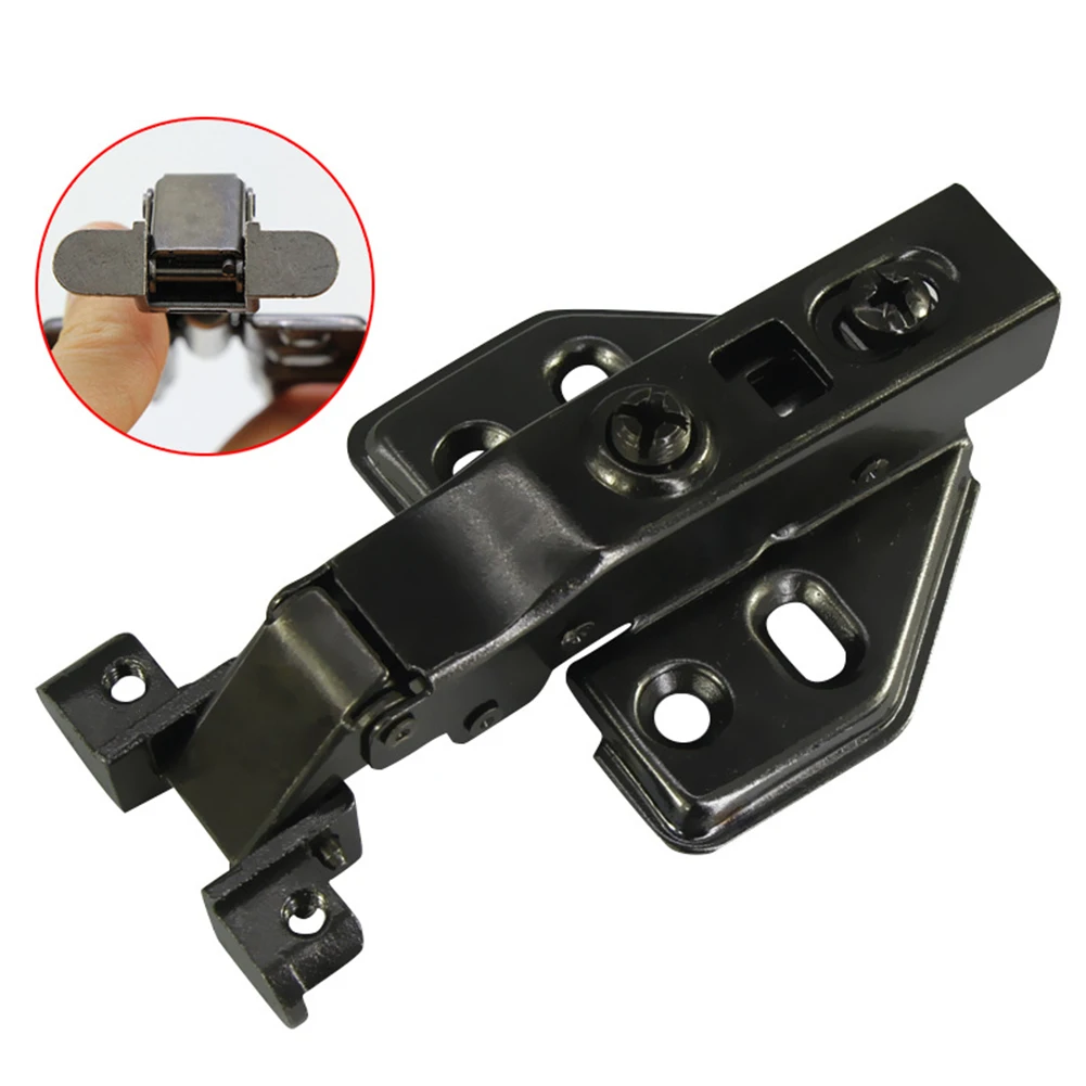 Glass Door Hinge - Black Aluminum Frame Hinge Heavy Duty