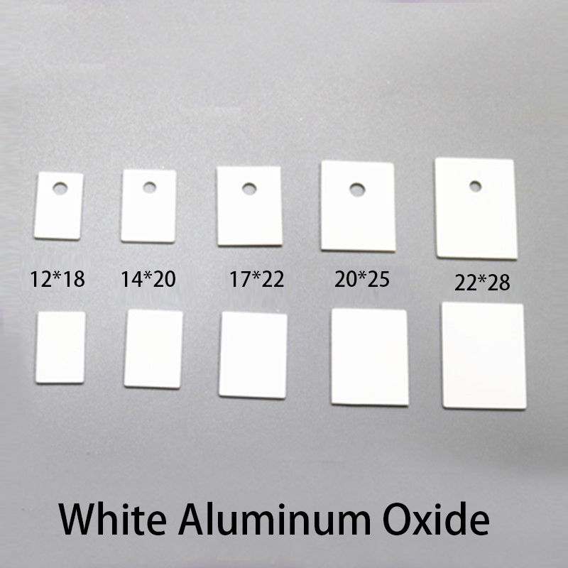 Ceramic Heat Emitter - Đến-264 22X28X0.6Mm 22*28*0.6Mm Không Lỗ Trắng