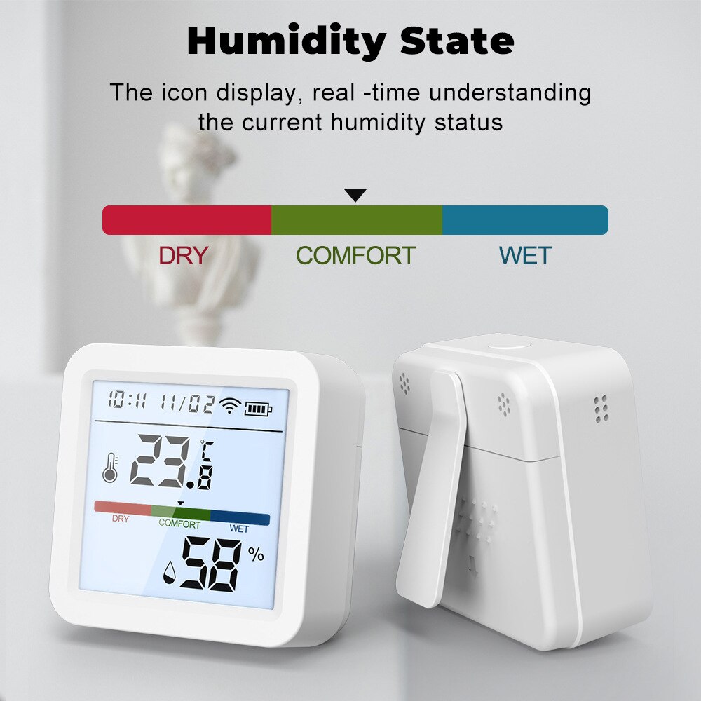 Tuya New Wifi Nhiệt Độ Độ Ẩm C - đánh giá và giá Digital Hygrometer Probe