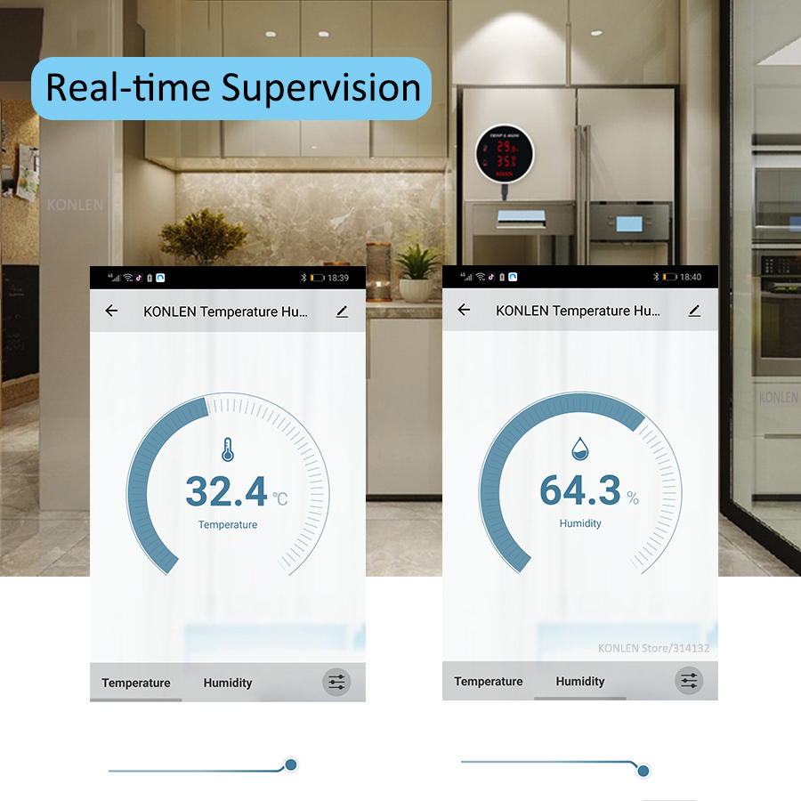 Tuya WIFI Temperature Humidity - đánh giá và giá Digital Hygrometer Probe