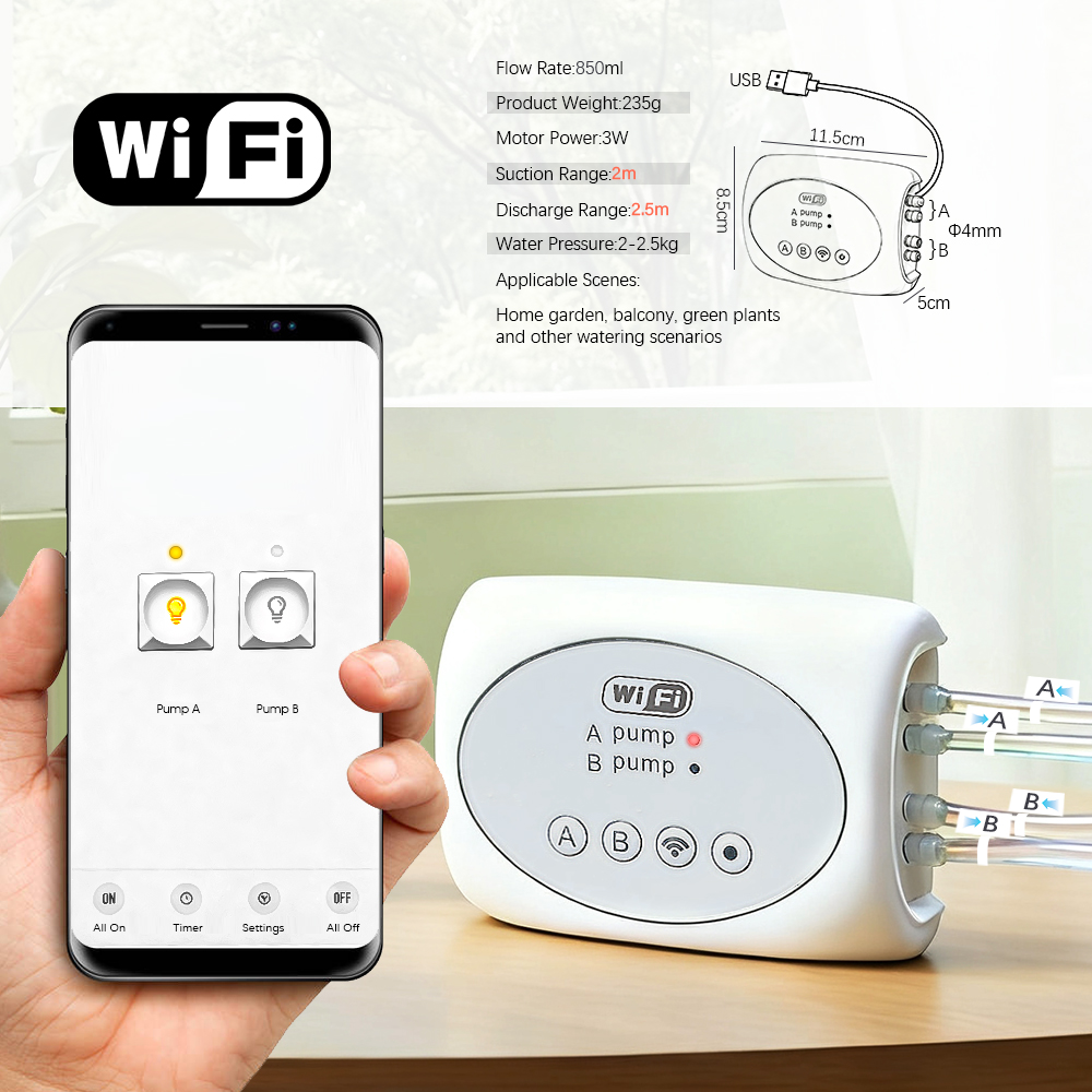 Wifi Timer Dual Outlets Pump D - đánh giá và giá Timer Dual Outlet