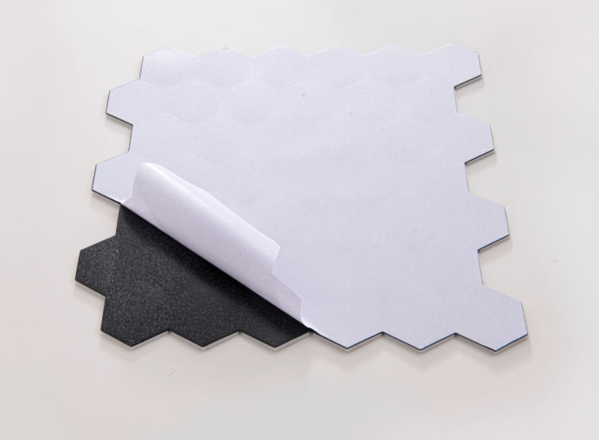 Minimalist Hexagonal Brushed S - đánh giá và giá Pvc Panel Background