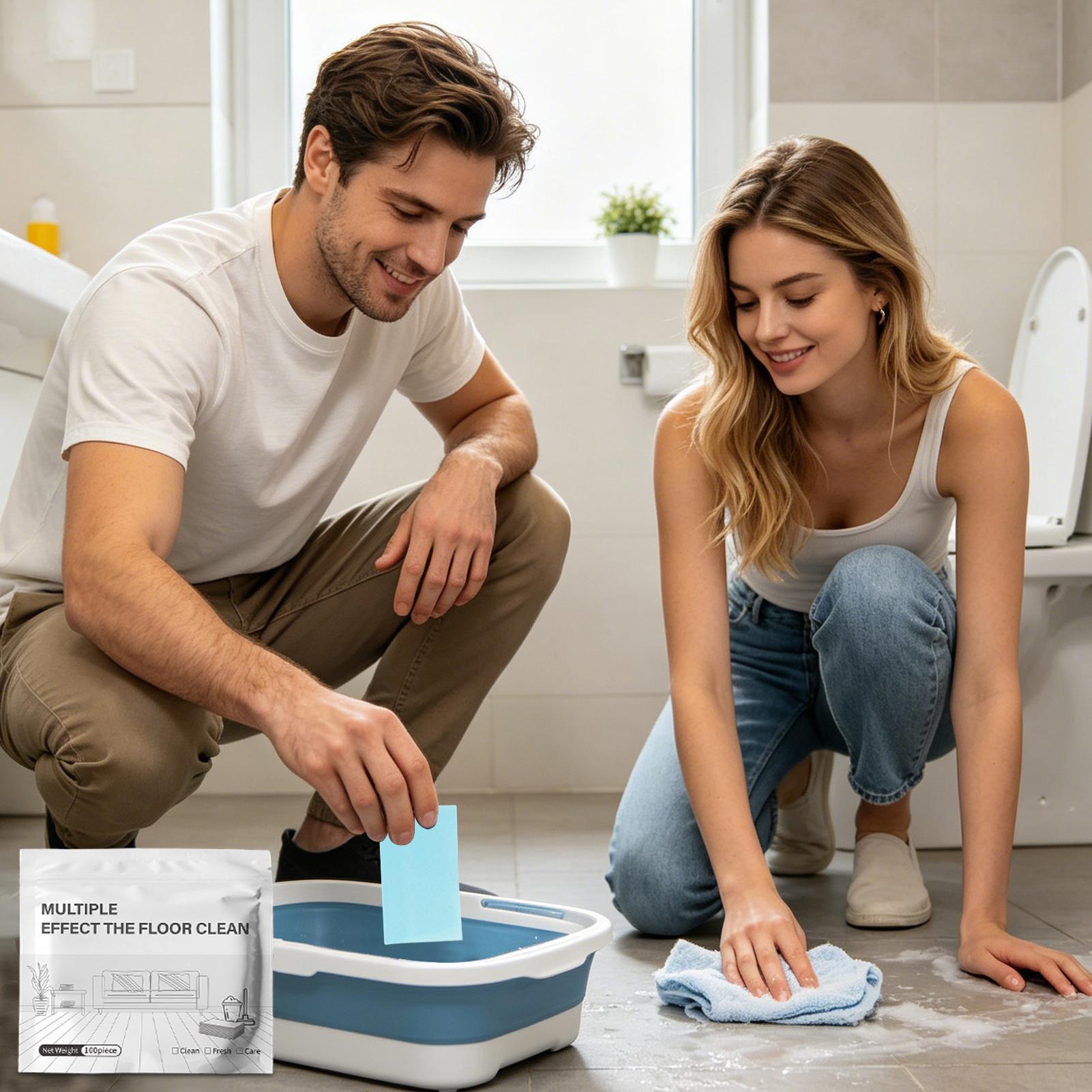 100Pcs/Box Floor Cleaner Conce - đánh giá và giá Ceramic Tile Floor