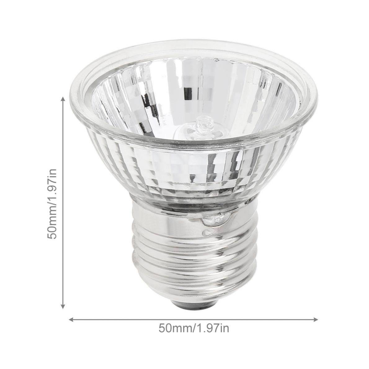 Halogen Lamp 25/50/75W Reptile - đánh giá và giá Basking Bulb Halogen