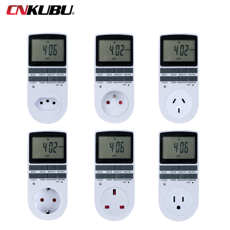 7 Days Programmable Timer Sock - đánh giá và giá Timer Dual Outlet