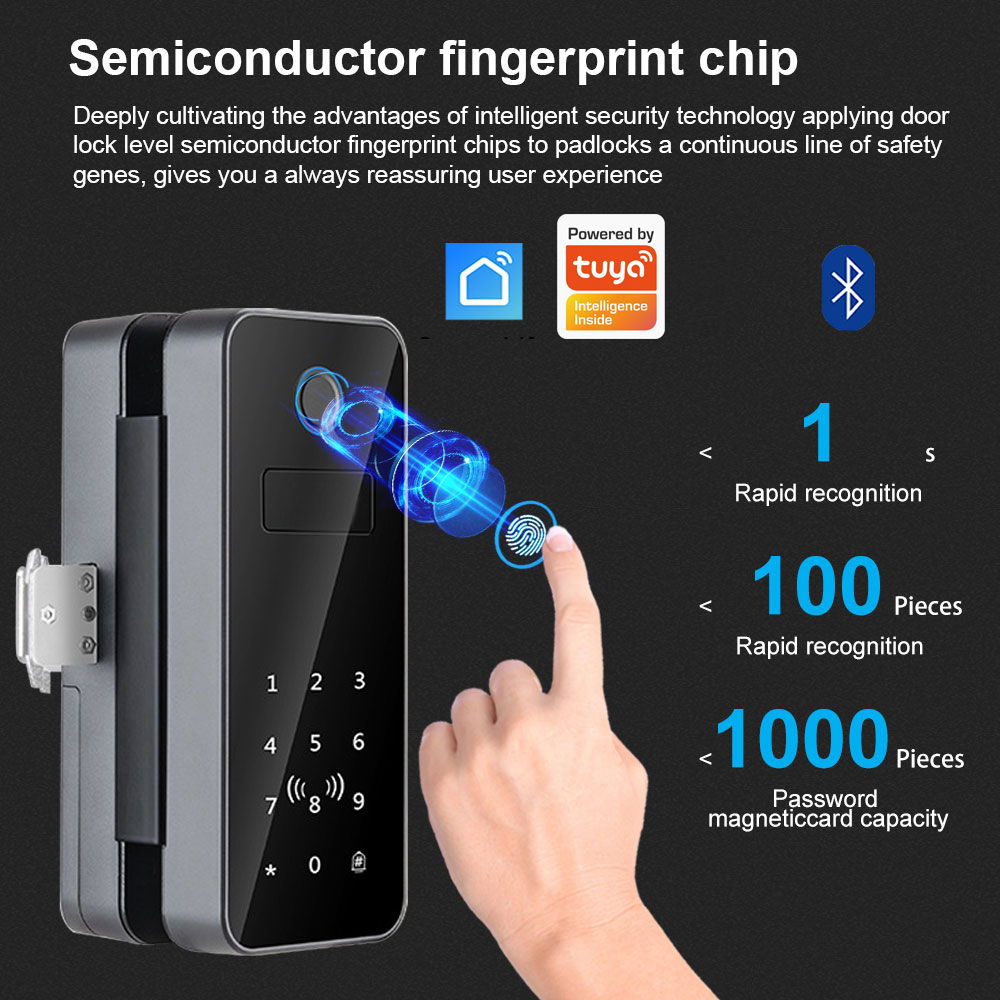 Intelligent Lock Glass Door Pa - đánh giá và giá Glass Door Hinge
