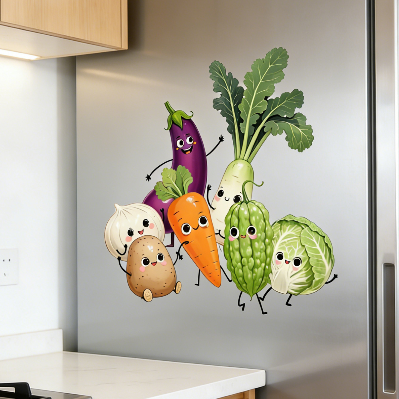 Emotionally Expressive Vegetab - đánh giá và giá Pvc Panel Background