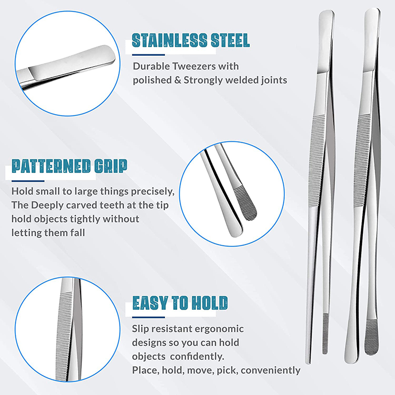 2Pcs 12-Inch Kitchen Cooking T - đánh giá và giá Feeding Tong Stainless