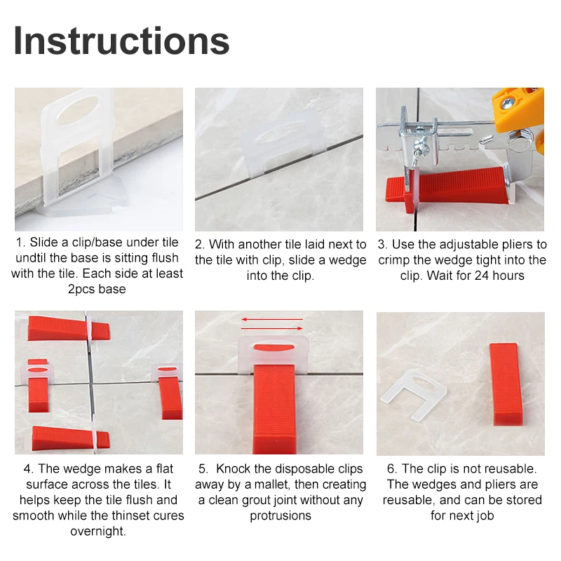 100pcs 1/1.5/2/2.5/3mm Ceramic - đánh giá và giá Ceramic Tile Floor