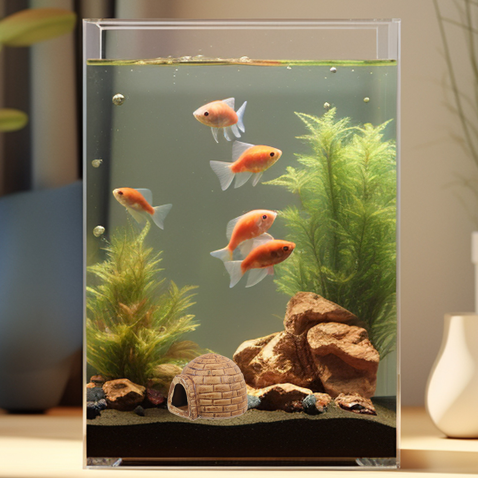 Premium Ceramic Aquarium Hides - đánh giá và giá Hide Cave Ceramic
