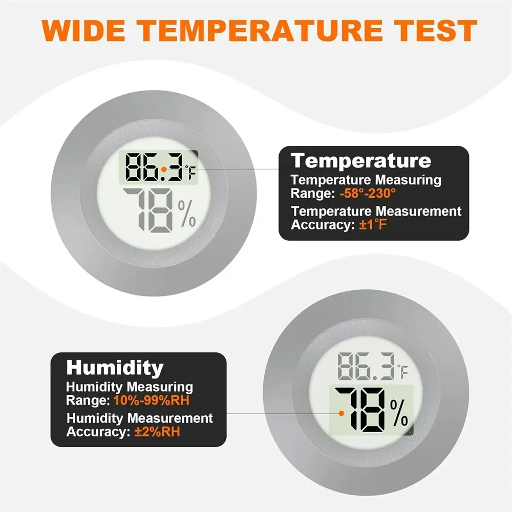 Mini Round Digital Thermometer - đánh giá và giá Digital Hygrometer Probe