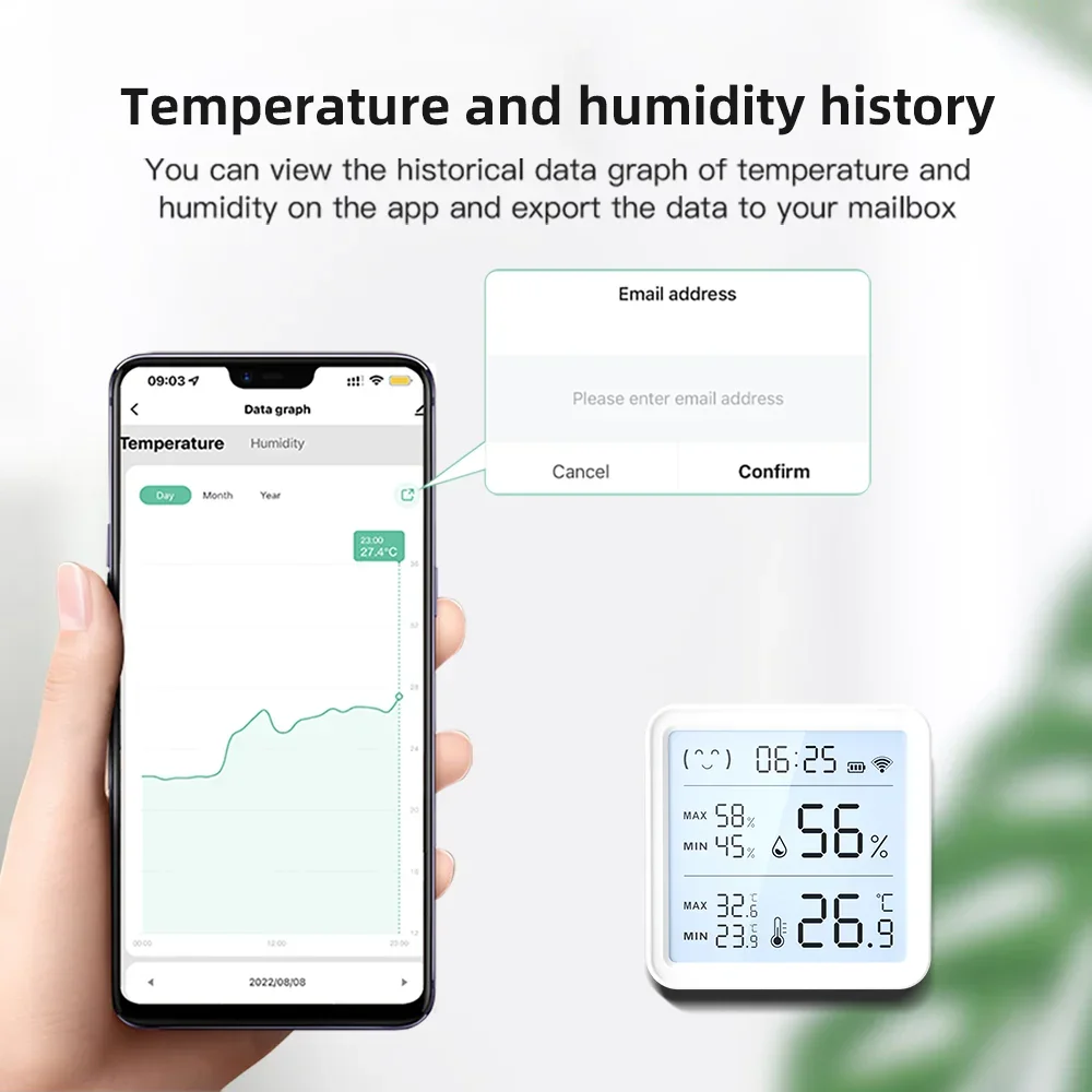 Tuya WiFi Temperature Humidity - đánh giá và giá Digital Hygrometer Probe