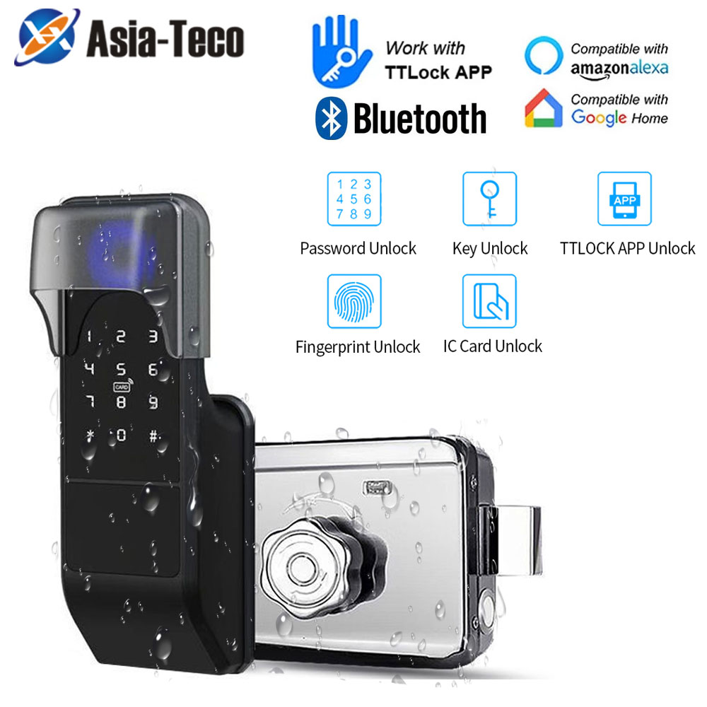 IP65 Waterproof TTLock Fingerp - đánh giá và giá Glass Door Hinge