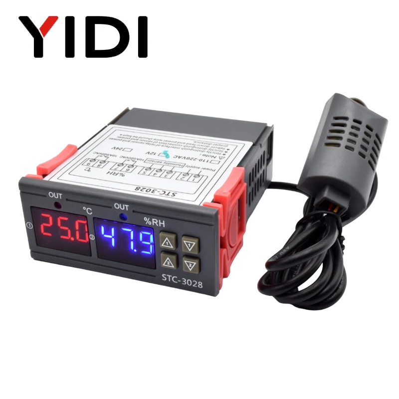 STC-3028 LED Kỹ Thuật Số Bình  - đánh giá và giá Digital Hygrometer Probe