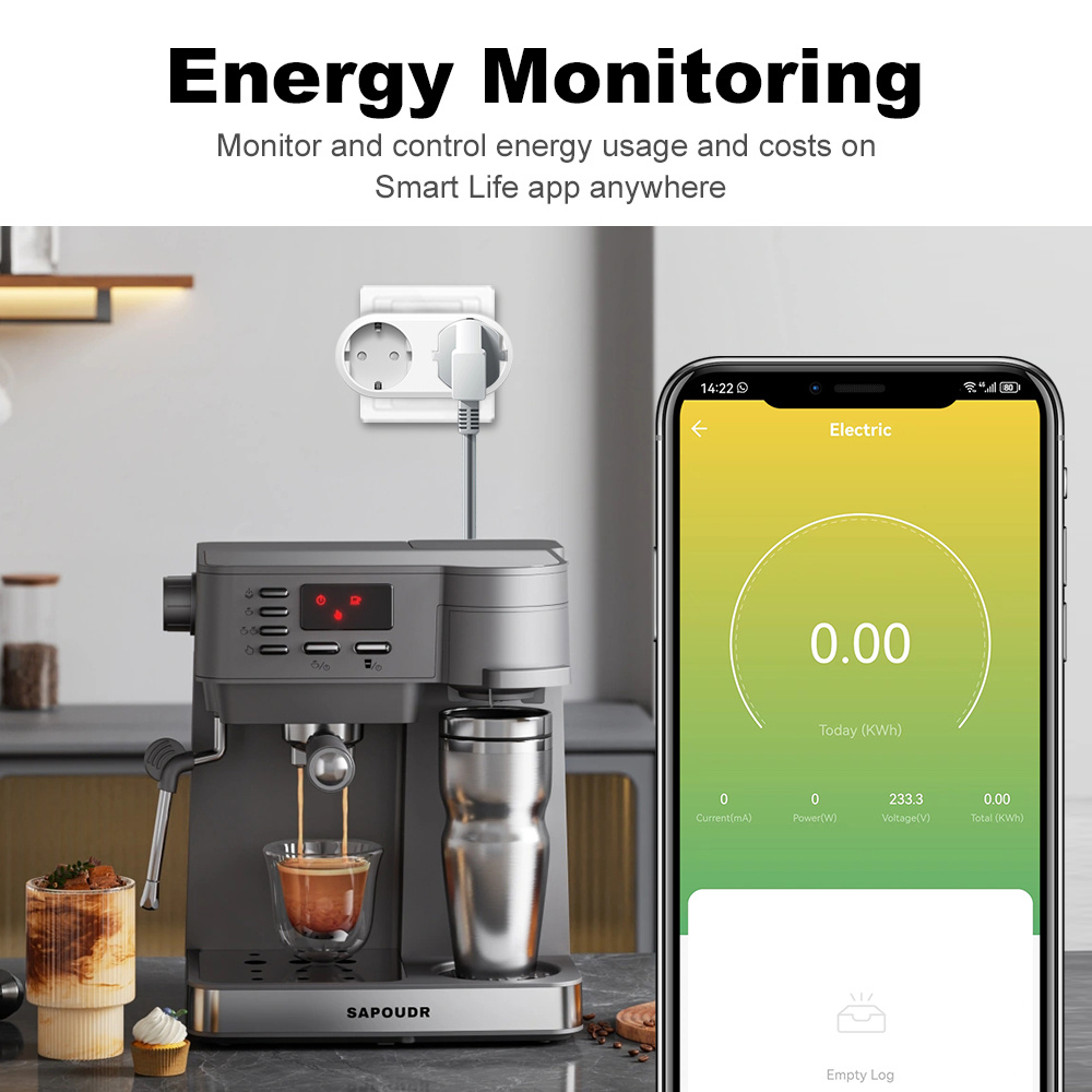 WiFi Smart Plug Dual Outlet 16 - đánh giá và giá Timer Dual Outlet