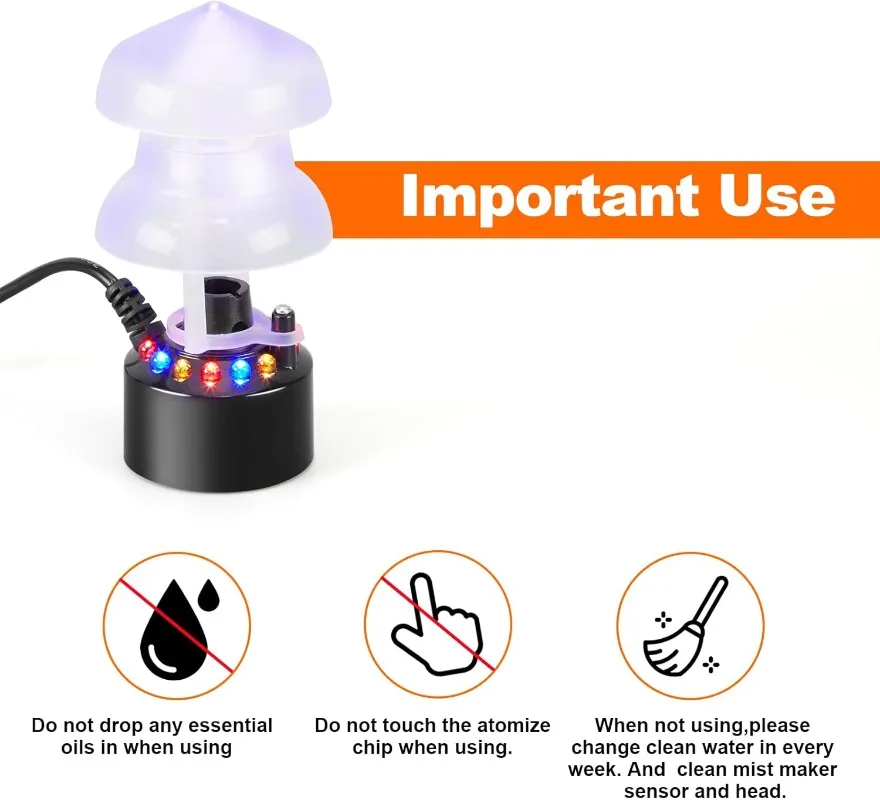 Ultrasonic Atomizer Mist Maker - đánh giá và giá Terrarium Fogger Ultrasonic
