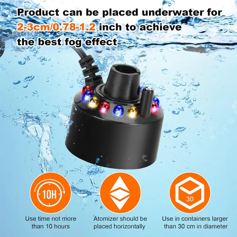 Ultrasonic Atomizer Mist Maker - đánh giá và giá Terrarium Fogger Ultrasonic
