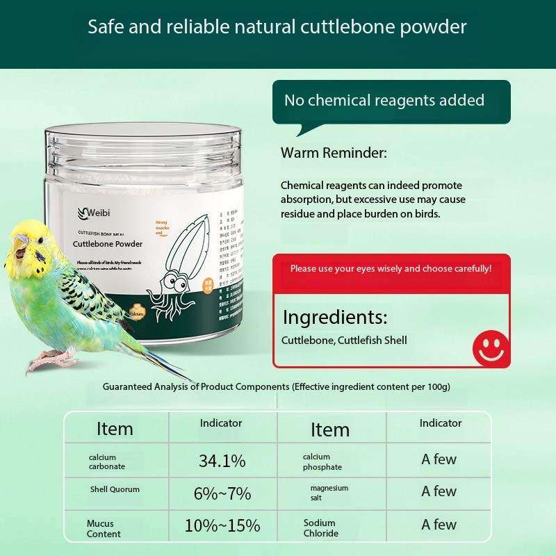 Cuttlefish Bone Powder Rich Ca - đánh giá và giá Vitamin D3 Reptile