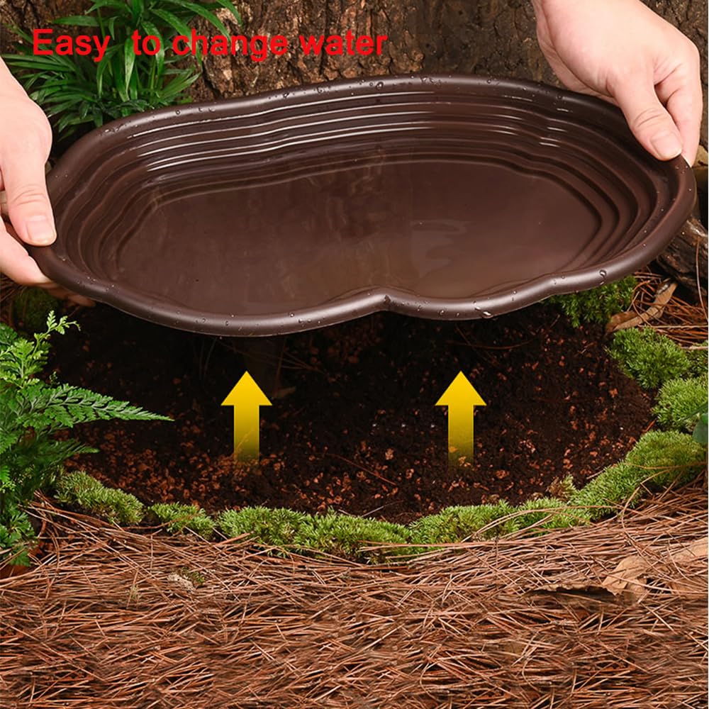 Reptile Bathing Dish Amphibian - đánh giá và giá Water Dish Reptile
