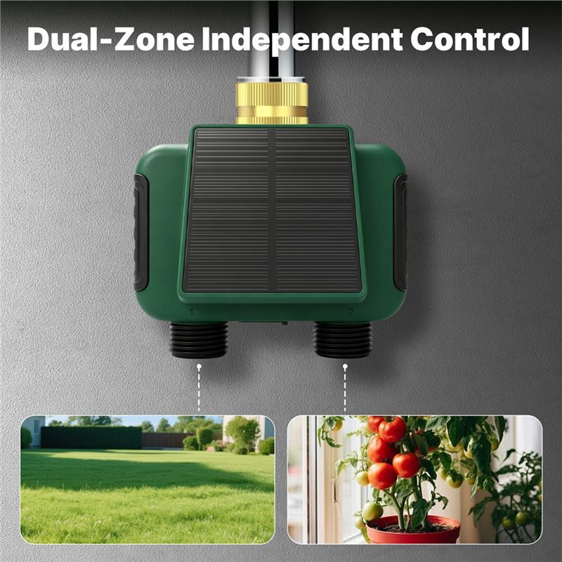 A25F-Tuya Wifi Smart Solar Dua - đánh giá và giá Timer Dual Outlet
