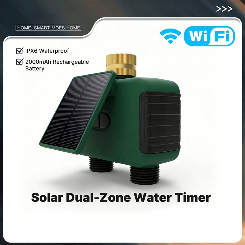 A25F-Tuya Wifi Smart Solar Dua - đánh giá và giá Timer Dual Outlet