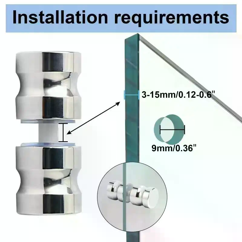Stylish Shower Glass Door Hand - đánh giá và giá Glass Door Hinge