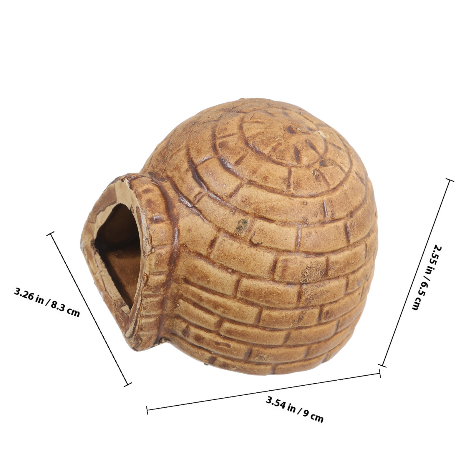 Aquarium Fish Shelter Ceramic  - đánh giá và giá Hide Cave Ceramic