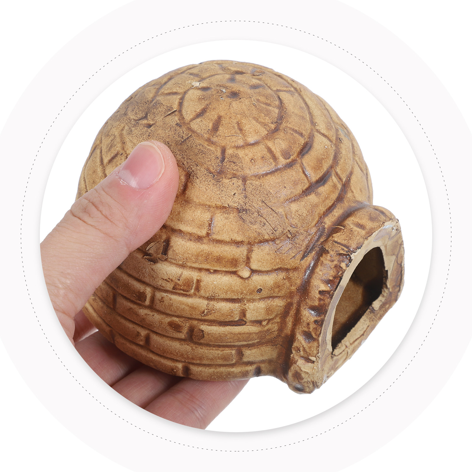 Aquarium Fish Shelter Ceramic  - đánh giá và giá Hide Cave Ceramic
