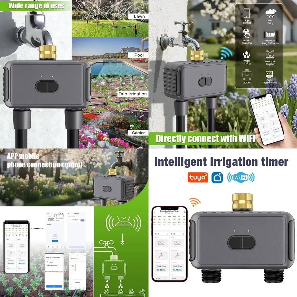 WAP01 WiFi APP Control Dual Ho - đánh giá và giá Timer Dual Outlet