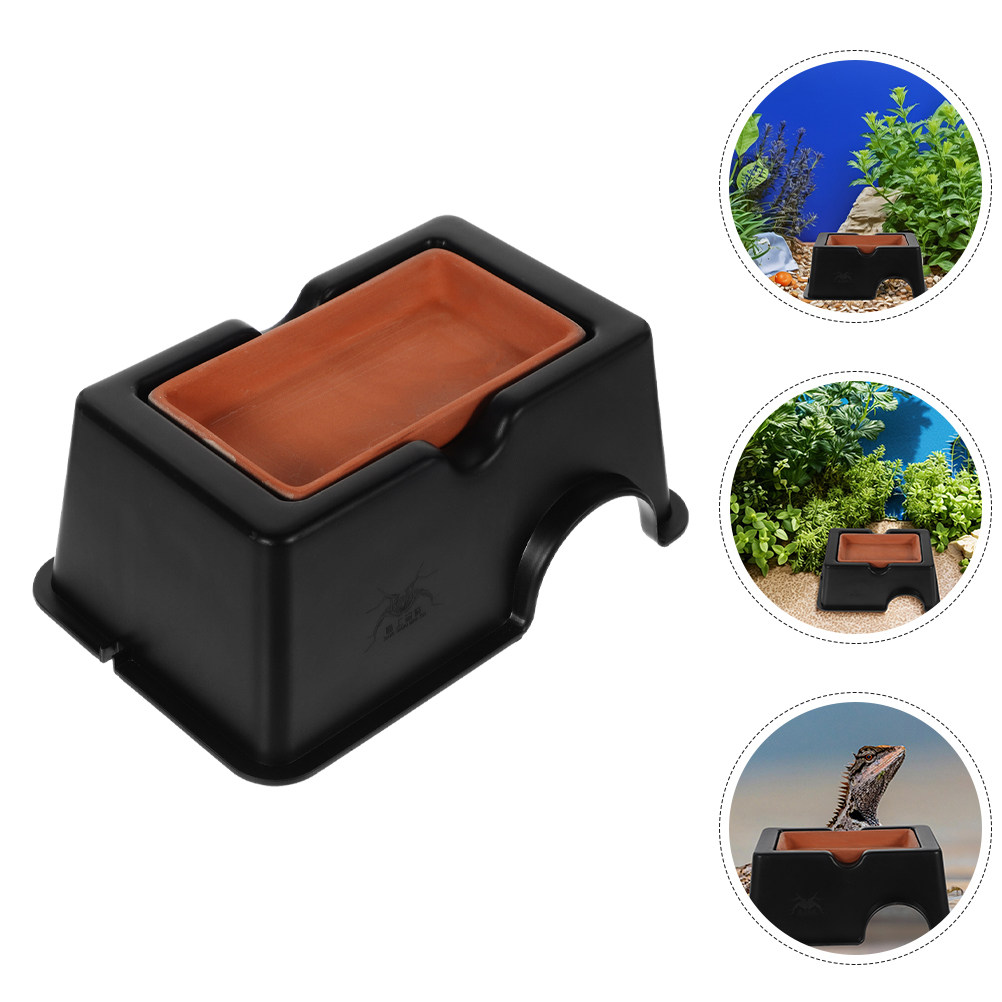 2Pcs Humid Leopard Gecko Shelt - đánh giá và giá Hide Cave Ceramic