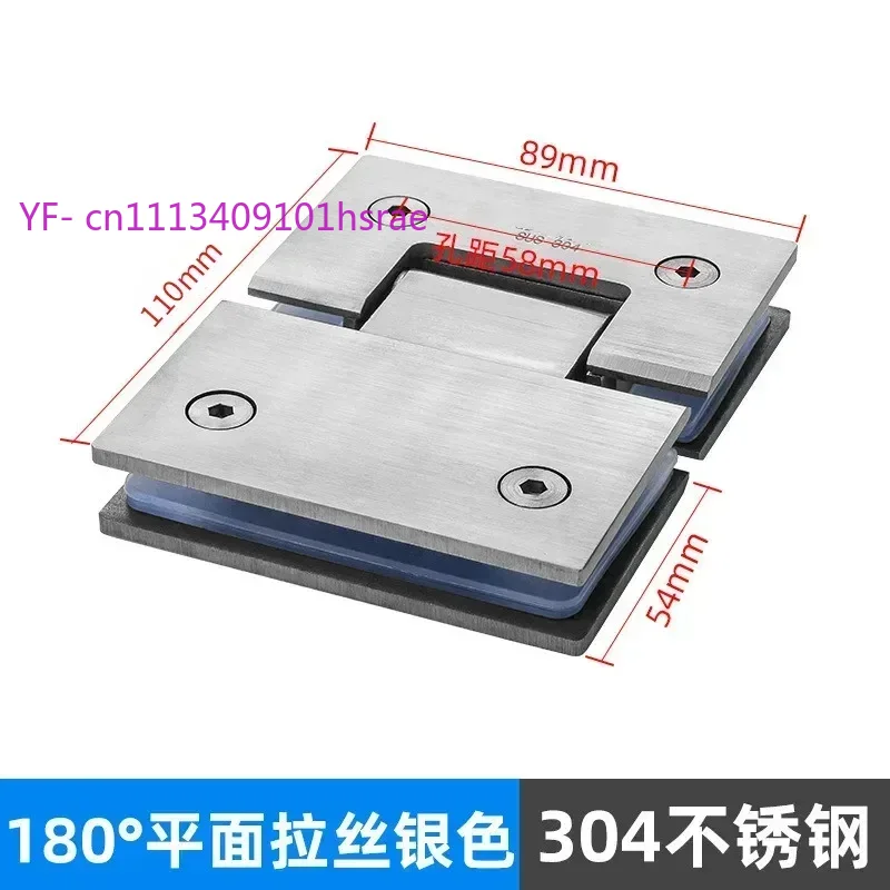 304 Stainless Steel Frameless  - đánh giá và giá Glass Door Hinge