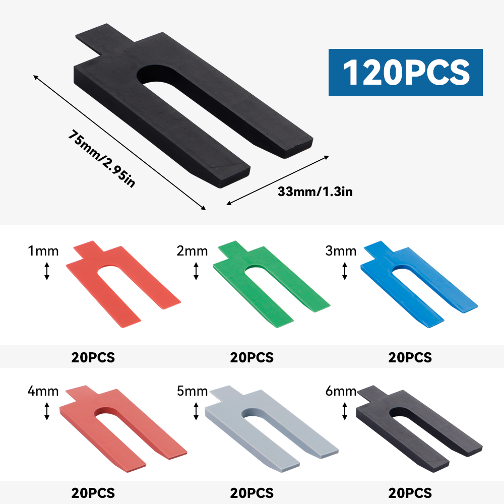 120PCS Reusable U-shape Cerami - đánh giá và giá Ceramic Tile Floor