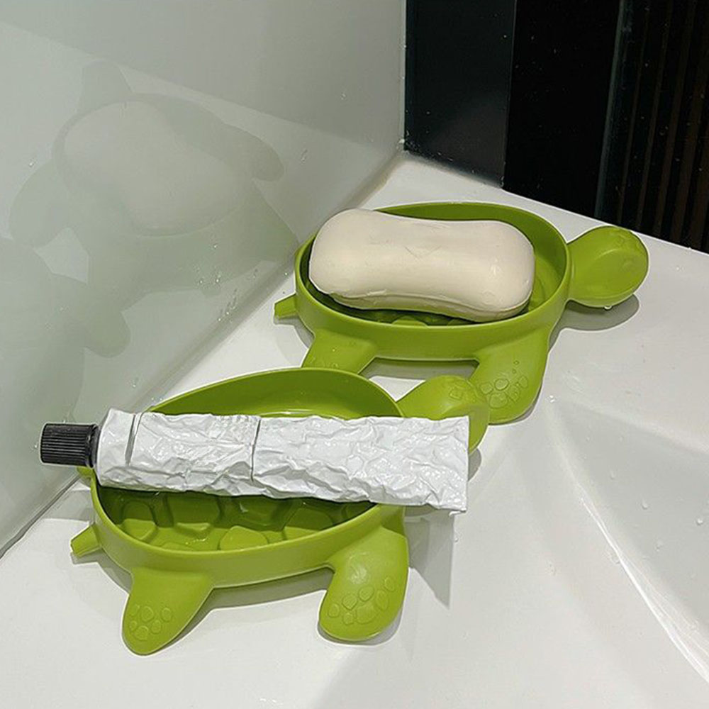 Turtle Drain Soap Box  Cartoon - đánh giá và giá Water Dish Reptile