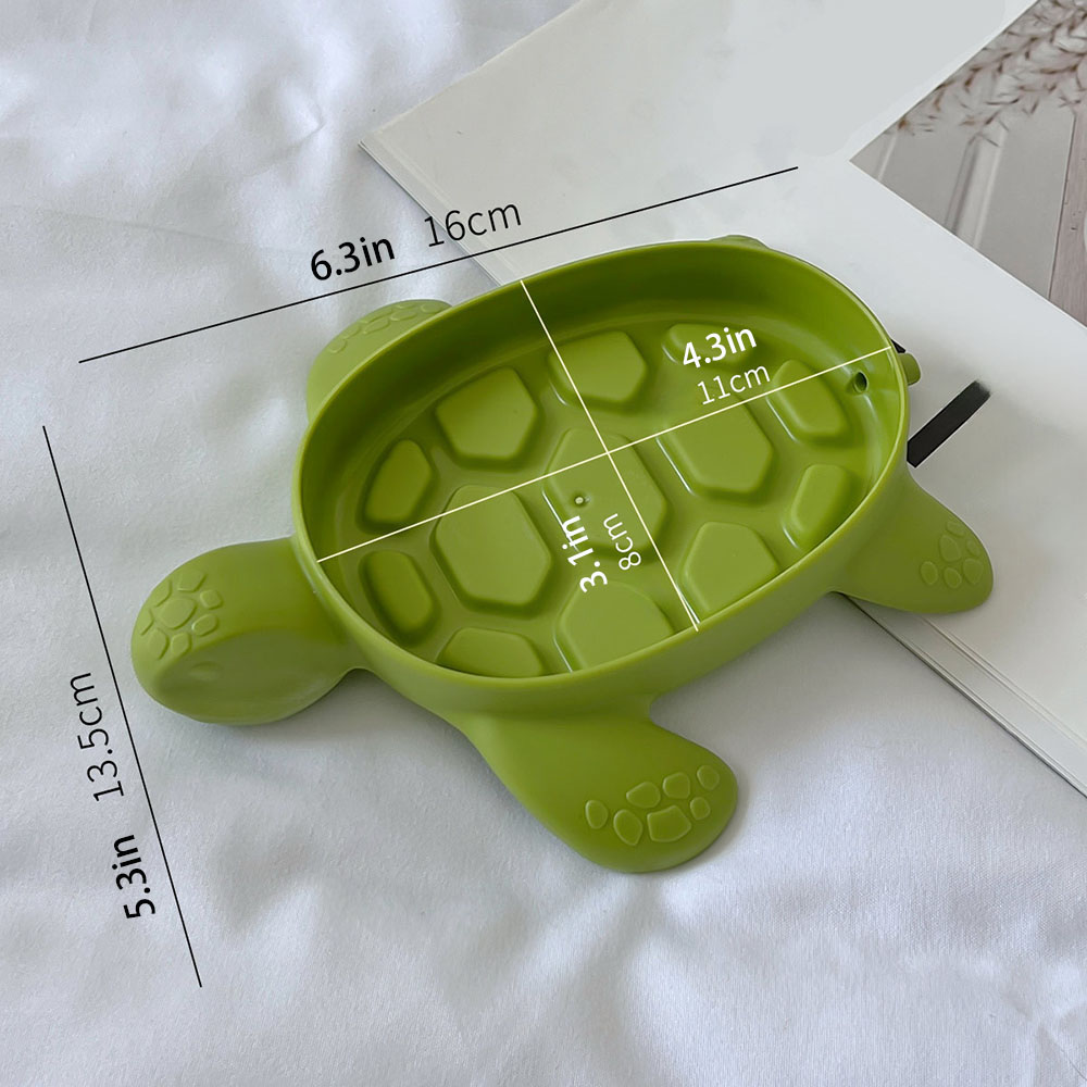 Turtle Drain Soap Box  Cartoon - đánh giá và giá Water Dish Reptile