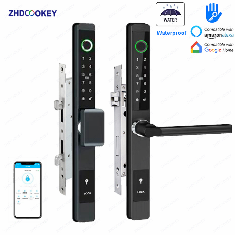 ZHDCOOKEY Biometric Digital Do - đánh giá và giá Glass Door Hinge