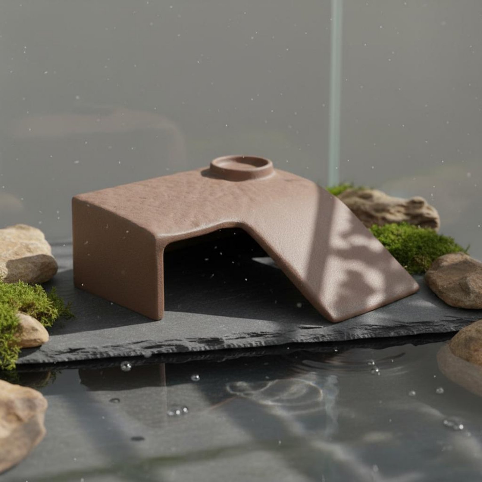 Basking Cave Platform Two-Way  - đánh giá và giá Hide Cave Ceramic
