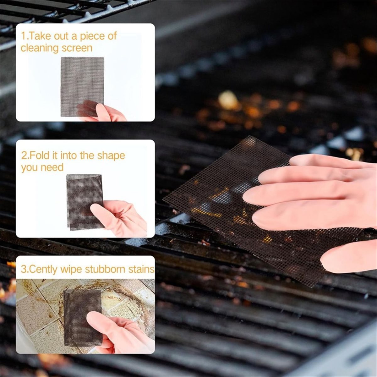 100 Pack Griddle 4x5.5'' Scree - đánh giá và giá Screen Top Mesh