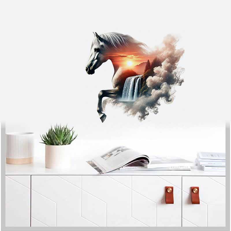 Majestic Horse Nature Stickers - đánh giá và giá Pvc Panel Background