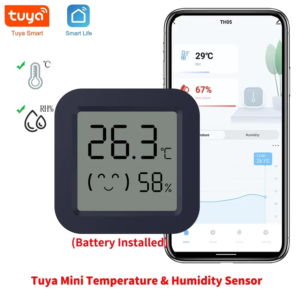BT Temperature Humidity Sensor - đánh giá và giá Digital Hygrometer Probe