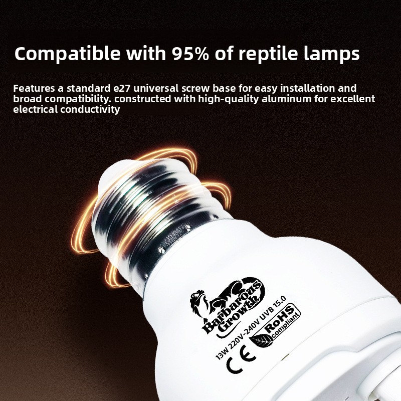 Barbarous Growth Reptile UVB 1 - đánh giá và giá Vitamin D3 Reptile