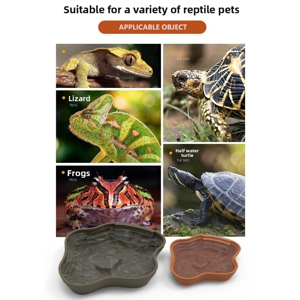New Plastic Turtle Water Basin - đánh giá và giá Water Dish Reptile