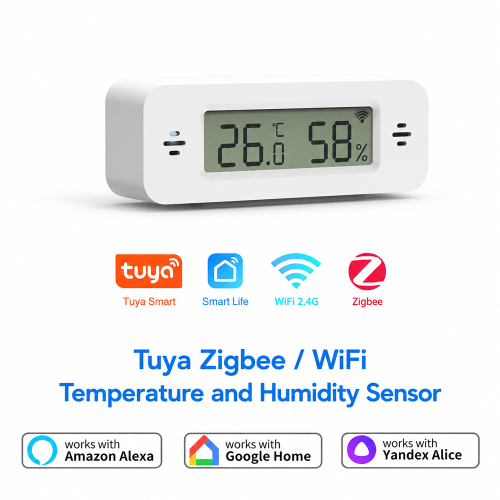 Tuya Zigbee WiFi Mini Temp & H - đánh giá và giá Digital Hygrometer Probe