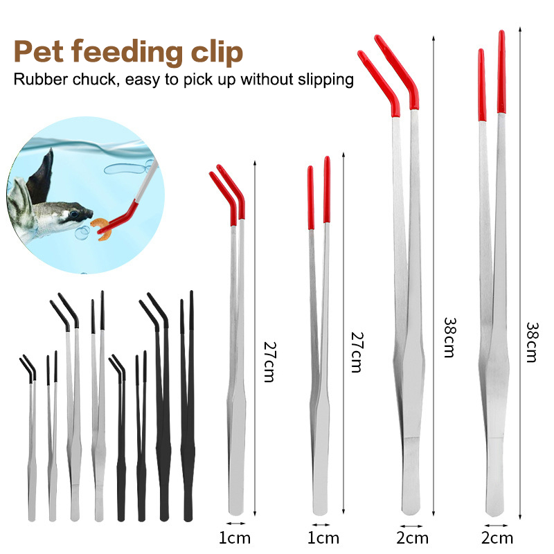 Hot Stainless Steel Reptile Wi - đánh giá và giá Feeding Tong Stainless