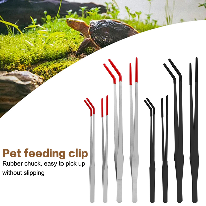 Hot Stainless Steel Reptile Wi - đánh giá và giá Feeding Tong Stainless